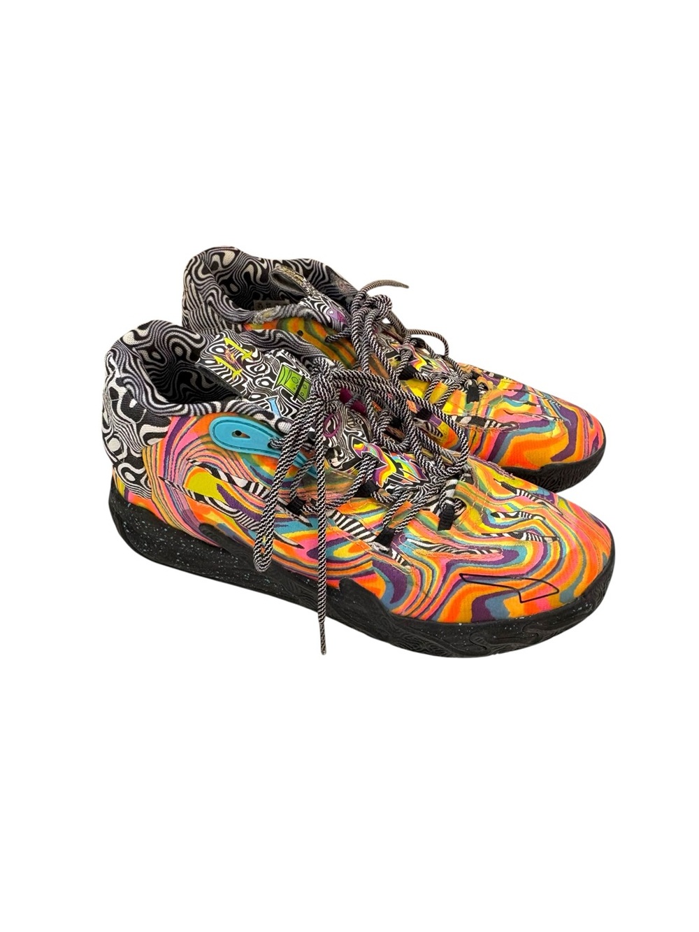 PUMA X Dexter's Laboratory Size 10.5 MB.03 Poison Pink Multicolor Psychedelic